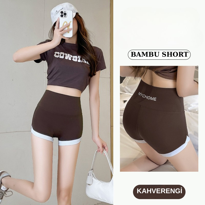 Toparlayıcı Bambu Short